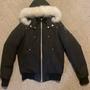 Moose knuckles bomber coat